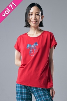 フィットネスウェア | エアリーTシャツ＊ミカノブラック 【フリー