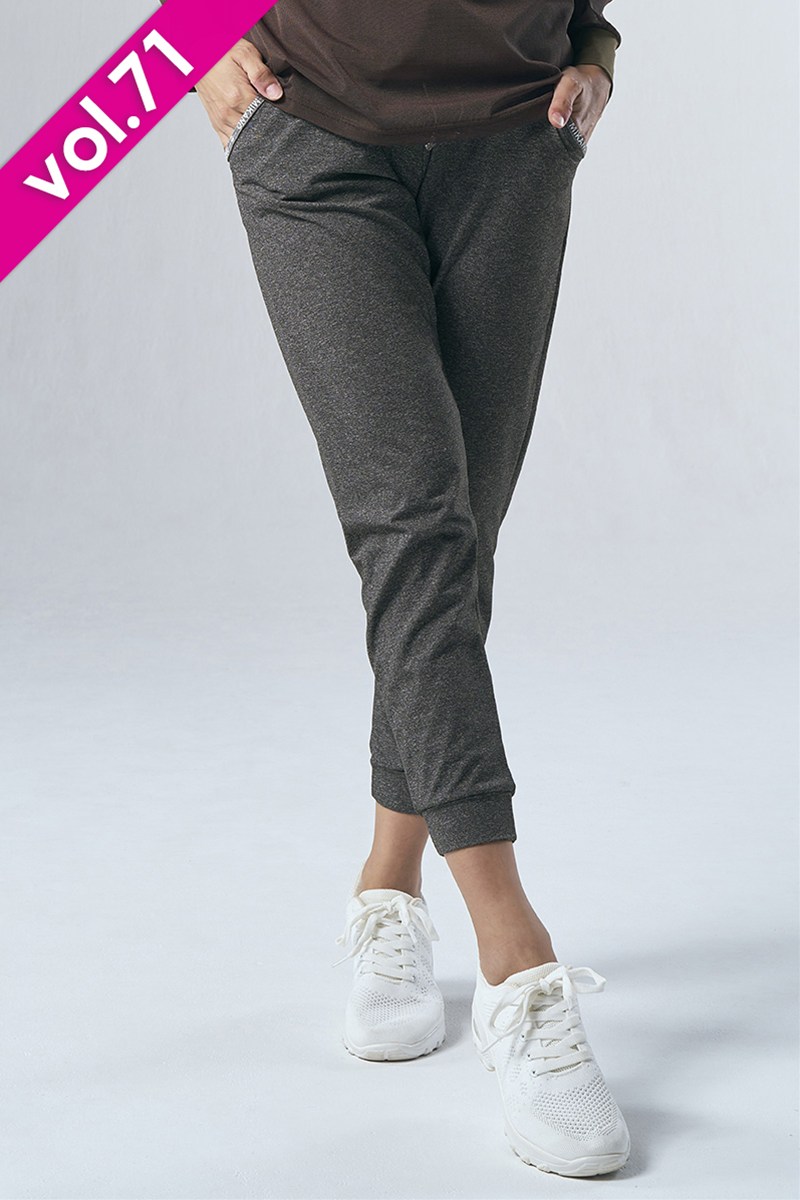 ロングギャングスターパンツ＊チャコールグレー 【フリー】 [Vol.71 71180-237-8448] 定価\12,100（税込）