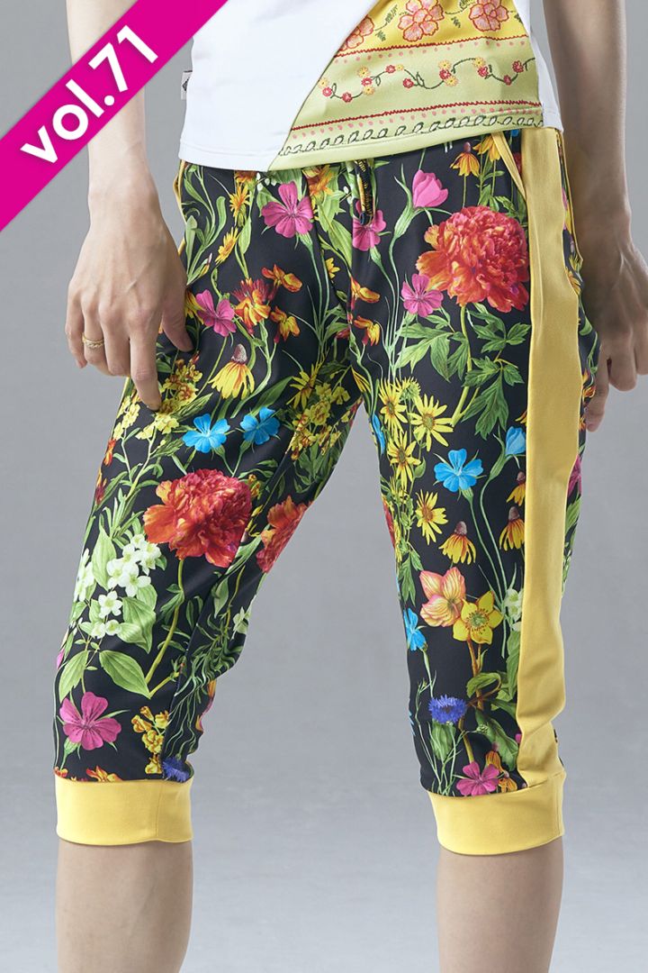 サイド切替ジョガーパンツ＊べラジオブラック 【フリー】 [Vol.71 71133-237-8011] 定価\10,450（税込）