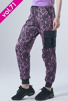 フィットネスウェア | カーゴロングパンツ＊ブラック 【フリー】 [Vol