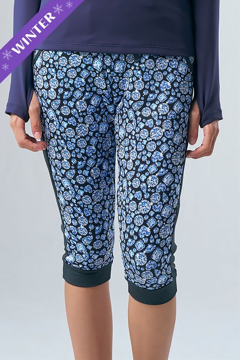 フィットネスウェア | サイド切替ジョガーパンツ＊ダイヤモンド