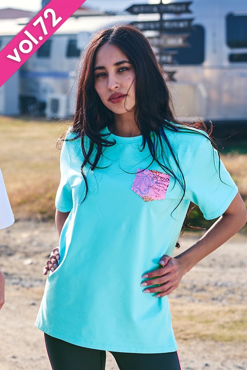 フィットネスウェア | ユニセックスTシャツ＊ライトブルー 【フリー