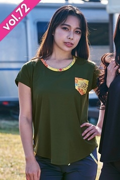 フィットネスウェア | エアリーTシャツ＊ホワイト 【フリー】 [Vol.72