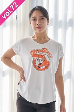 フィットネスウェア | エアリーTシャツ＊レッド 【フリー】 [Vol.72
