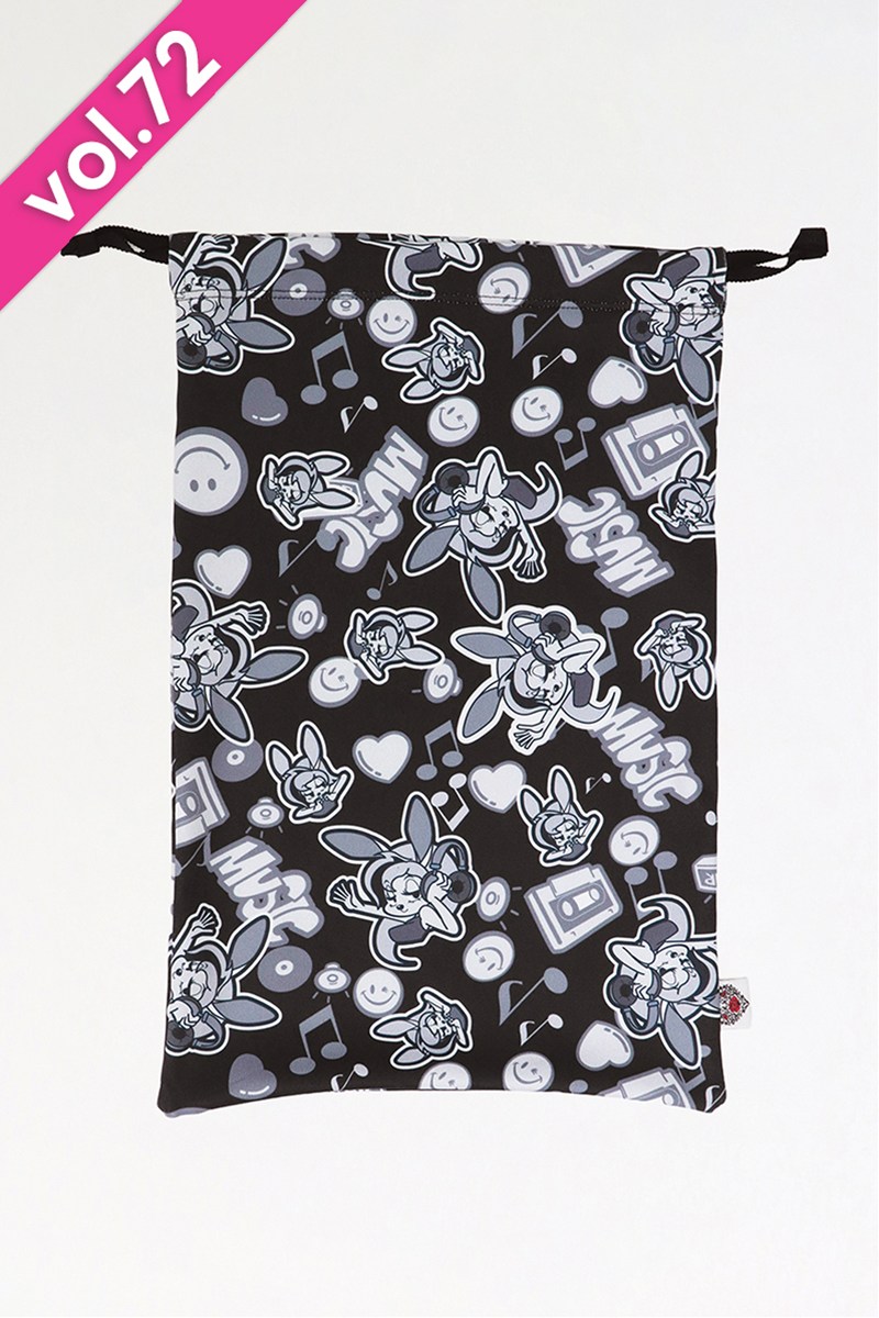 マルチバッグ＊ミカバニーNMNFブラック [Vol.72 00839-611-0215] 定価￥1,650（税込）
