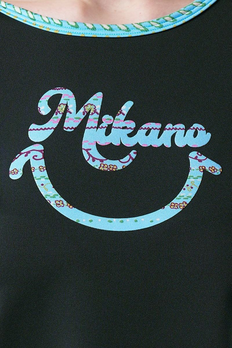 裾切替エアリーTシャツ＊ブラック 【フリー】 [Vol.71 71708-237-9346]  定価￥9,350（税込） SALE
