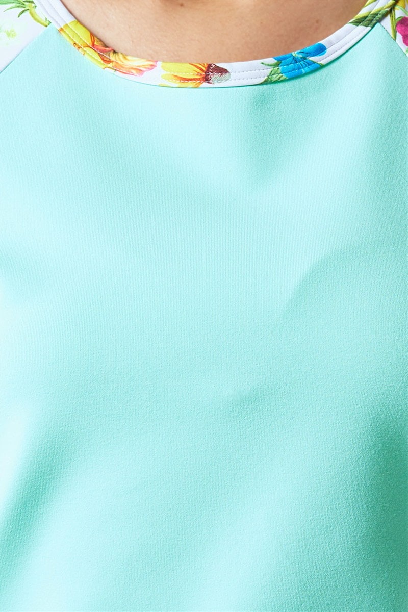 肩開きエアリーTシャツ＊ライトグリーン 【フリー】 [Vol.71 71709-237-9322] 定価\8,800（税込）