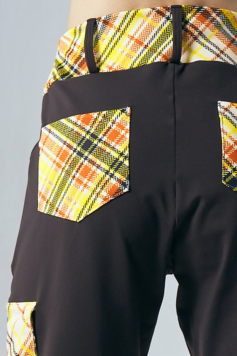 お値下　新品　股下７９cm ミカランセ　サクラ　 フィットネス　カーゴパンツ お値下 新品 股下79cm ミカランセ サクラ フィットネス カーゴ