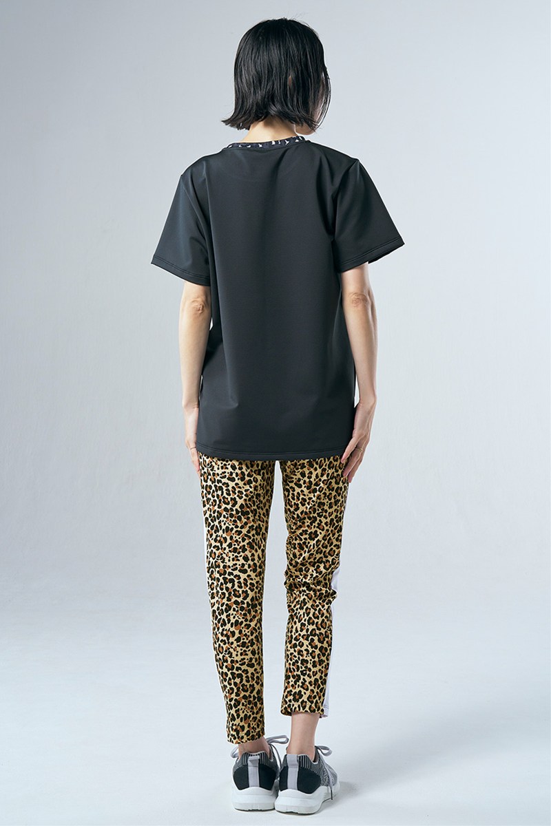 裾切替ユニセックスTシャツ＊ブラック 【フリー】 [Vol.71 71720-237-9513] 定価\10,450（税込）