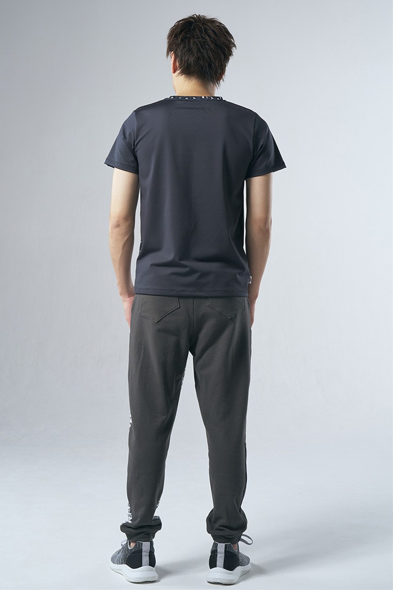 裾切替ユニセックスTシャツ＊ブラック 【フリー】 [Vol.71 71720-237-9513] 定価\10,450（税込）