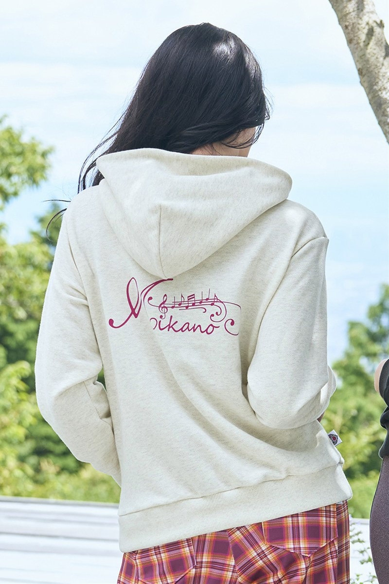 フィットネスウェア | ジップアップパーカー＊オートミール 【フリー