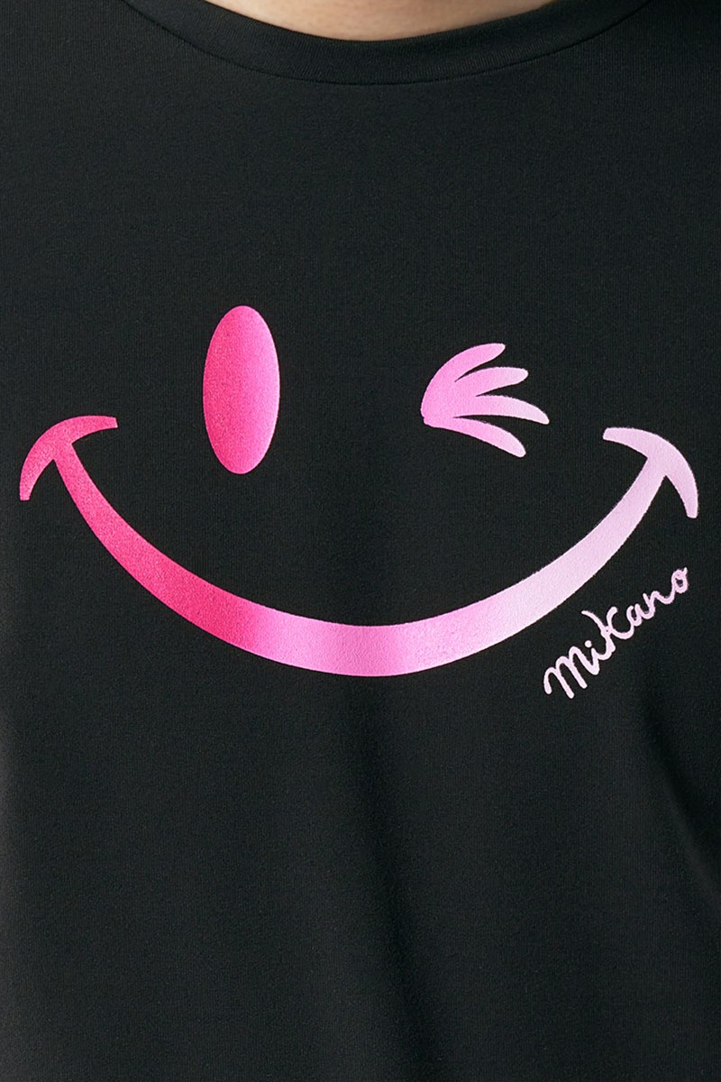 ロングスリーブユニセックスTシャツ＊ブラック/ピンク 【フリー】 [Vol.71 71721-237-9629] 定価\11,000（税込）