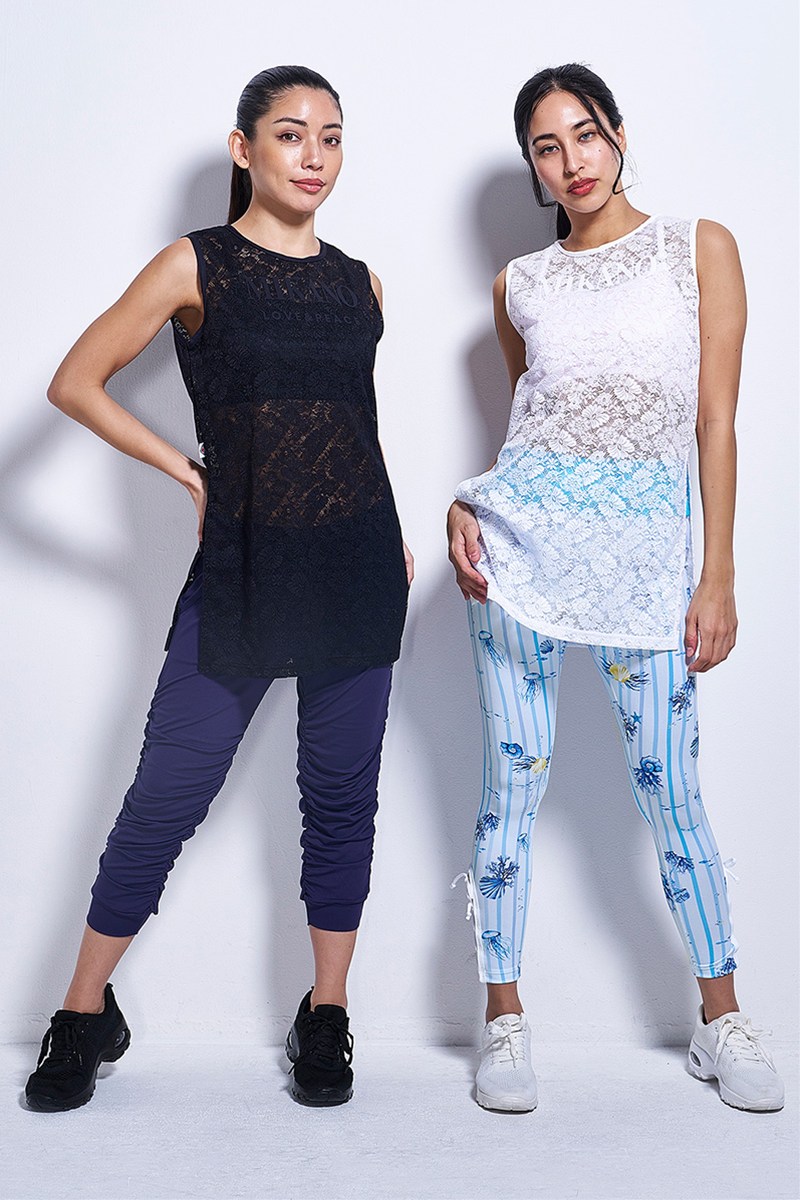 チュニックタンクトップ＊ホワイト 【フリー】 [Vol.70 70510-237-5683]  定価\10,230（税込） SALE