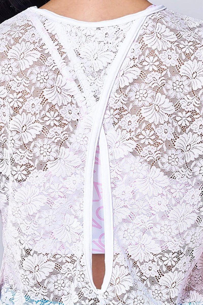 チュニックタンクトップ＊ホワイト 【フリー】 [Vol.70 70510-237-5683]  定価\10,230（税込） SALE