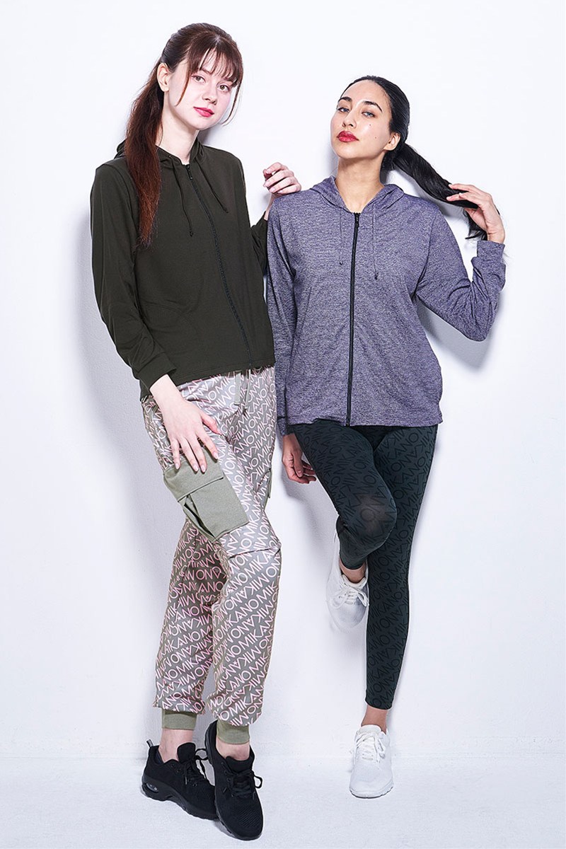 ミカノ  ミカランセ　ブラック　セットアップ フィットネスウェア・スポーツウェアレディース通販-【公式