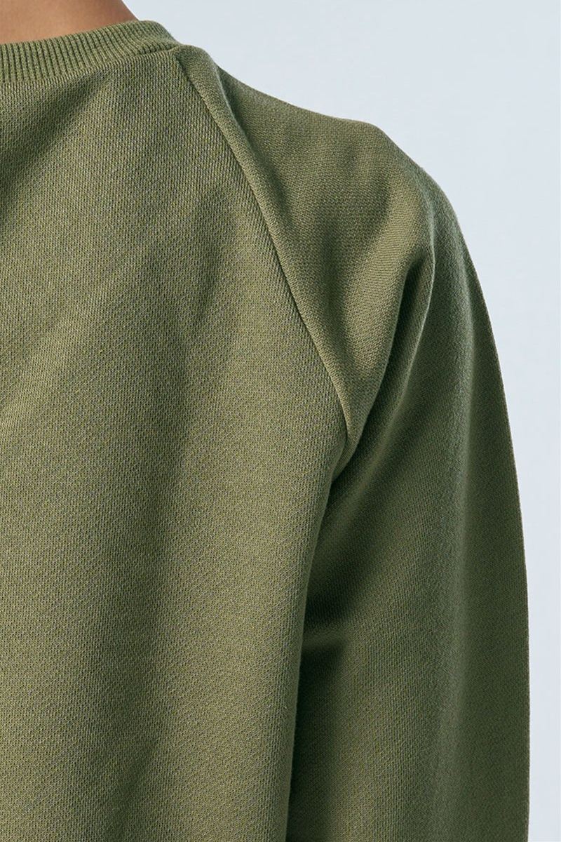 袖切替ロングスリーブTシャツ＊オリーブ 【フリー】 [Vol.71 71724-237-9599] 定価\12,100（税込）