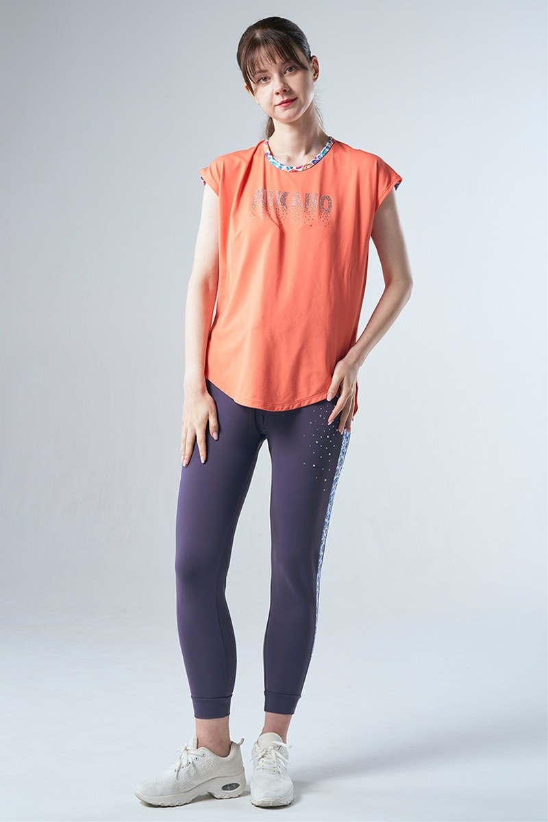 n*i様 MIKALANCE フィットネスウェア 17点セット フィットネスウェア | バックメッシュ切替エアリーTシャツ（ライン