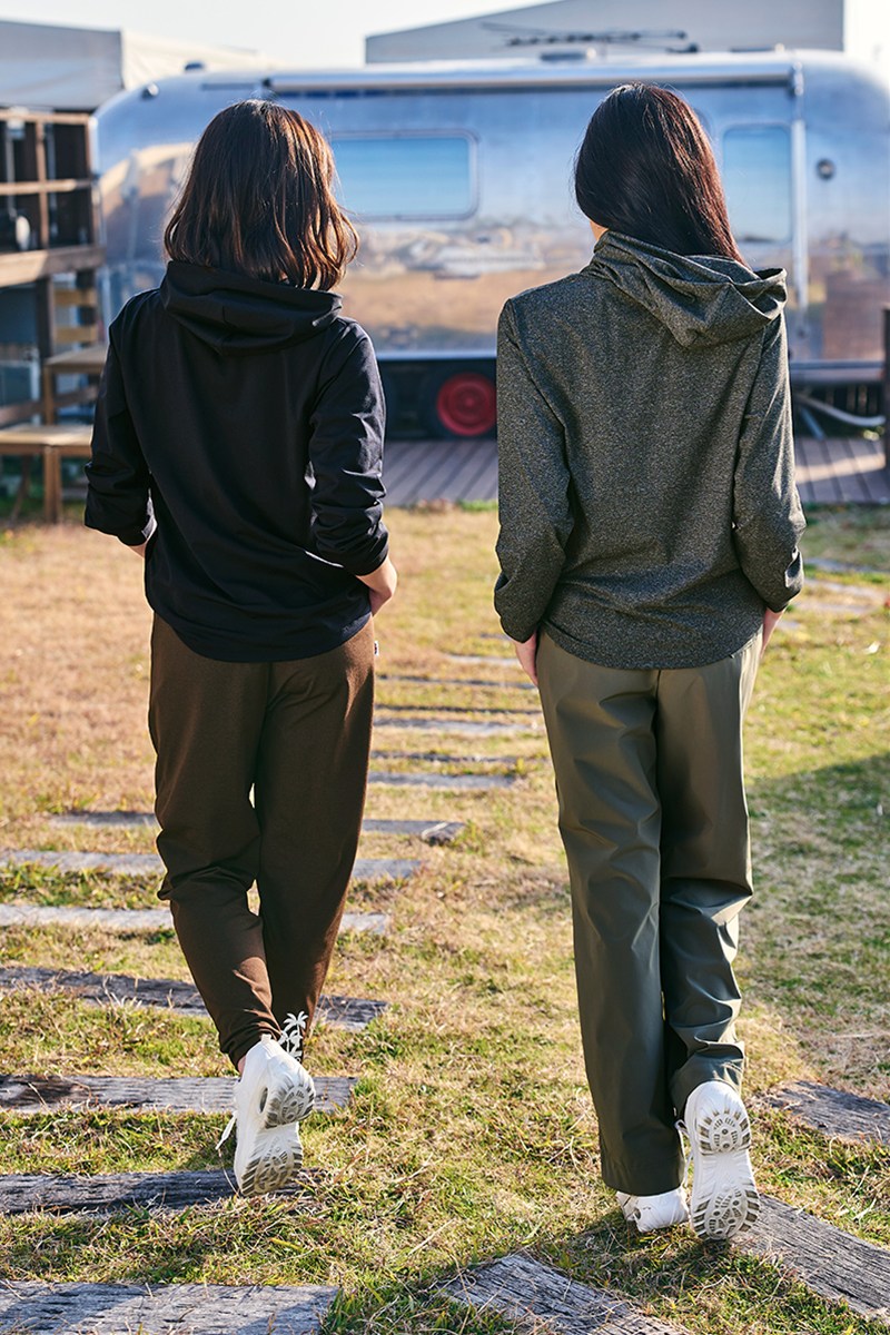 ラミカ　新品　HACHIVYARDS　レディース オリーブパンツS フィットネスウェア | ワイドパンツ＊オリーブ 【フリー】 [Vol.72