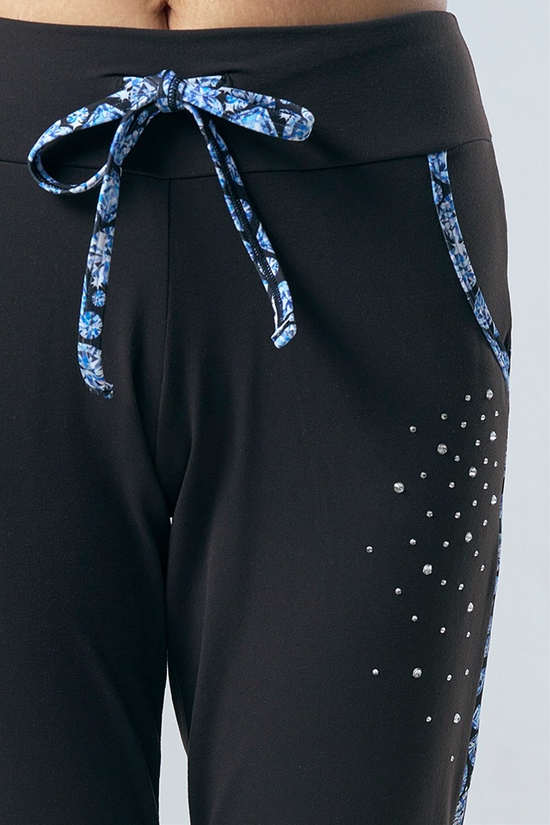 フィットネスウェア | サイド切替ロングギャングスターパンツ