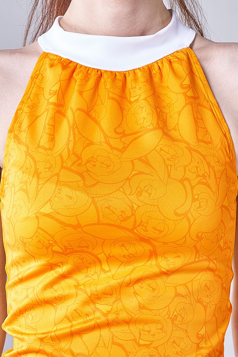 ホルターネックロングトップス＊バニーオレンジ 【フリー】 [Vol.70 70455-237-5867]  定価\9,680（税込） SALE