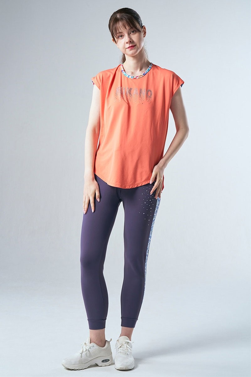 フィットネスウェア | サイド切替ロングギャングスターパンツ