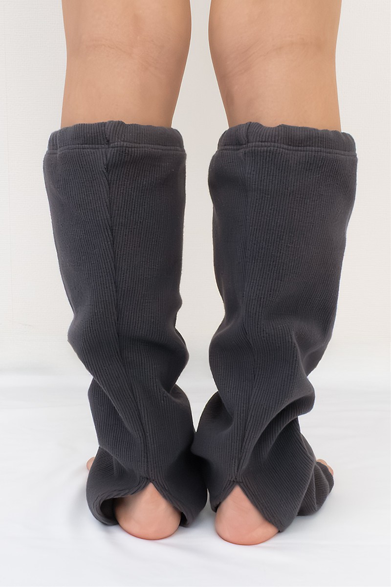 フィットネスウェア | レッグウォーマー＊チャコールグレー [Vol.71