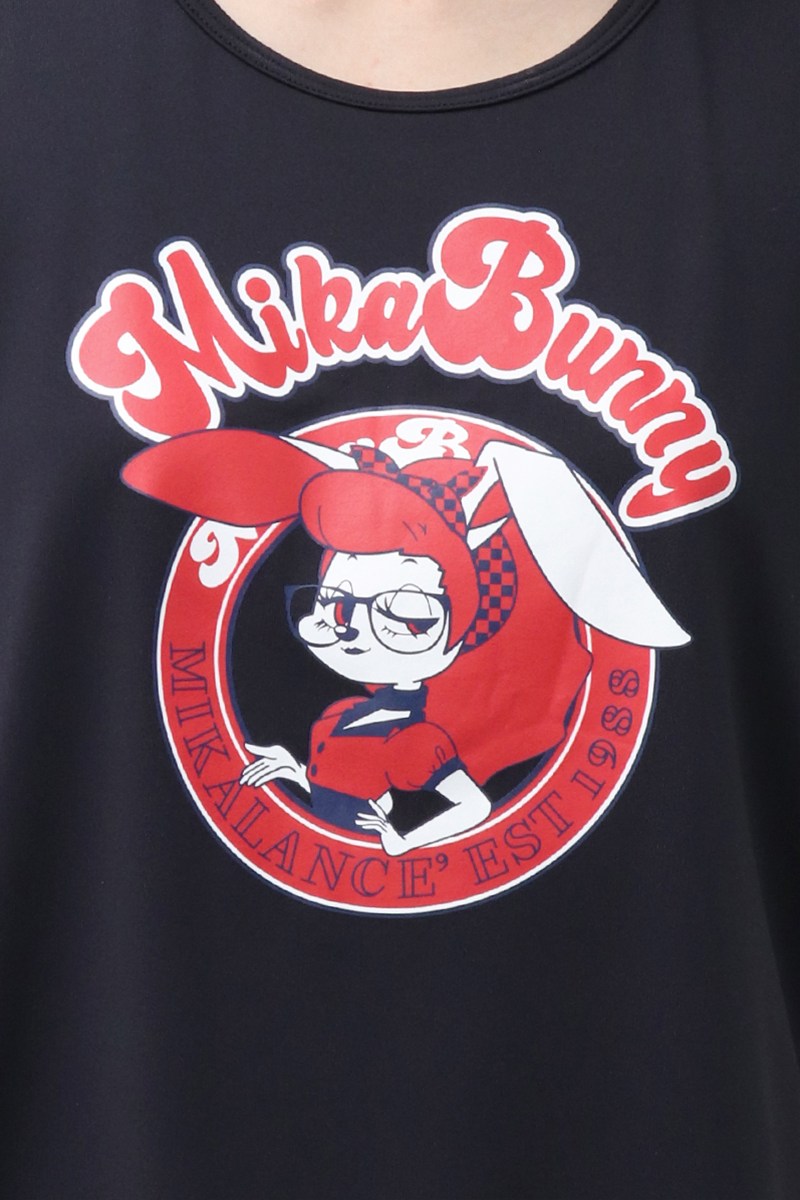 フィットネスウェア | バックデザインエアリーTシャツ＊ブラック