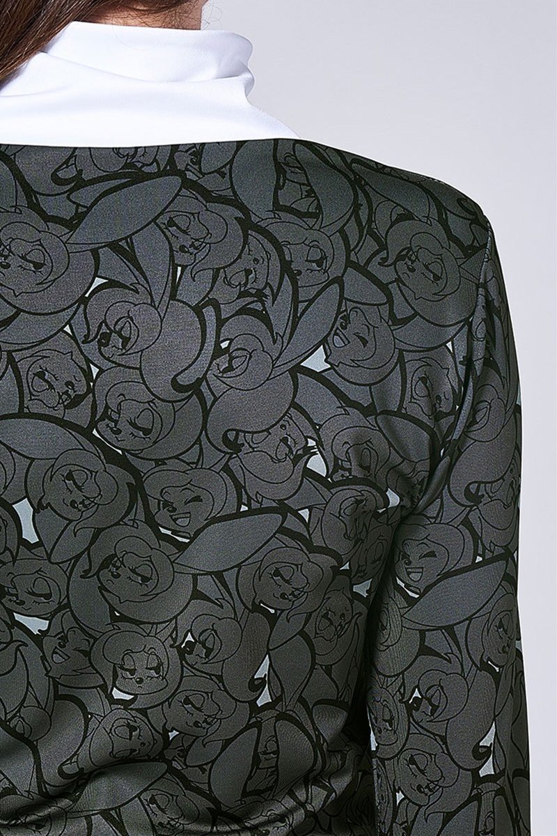 ハイカラーサムホールフィットジャケット＊バニーブラック 【フリー】 [Vol.70 70751-237-5942]  定価\13,750（税込） SALE