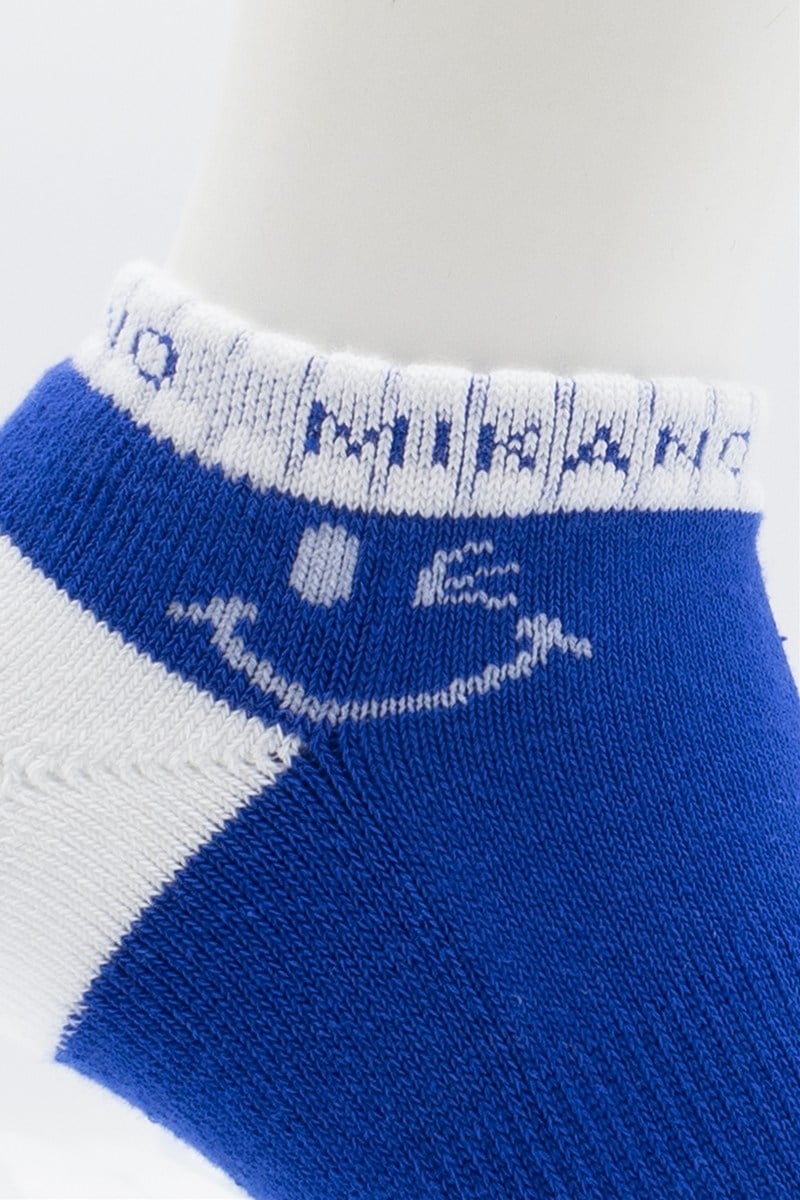 ベリーショートソックス＊ロイヤルブルー/ホワイト 【23-25】 [Vol.71 00651-237-2163] 定価\1,705（税込）継続商品