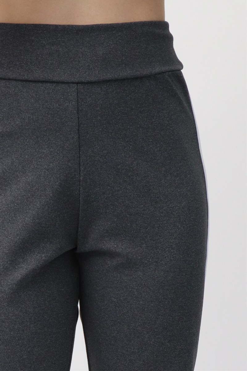 ブーツカットパンツ(ラインストーン付)＊チャコールグレー 【M】 [Vol.72 72202-611-2158] 定価￥12,980（税込）