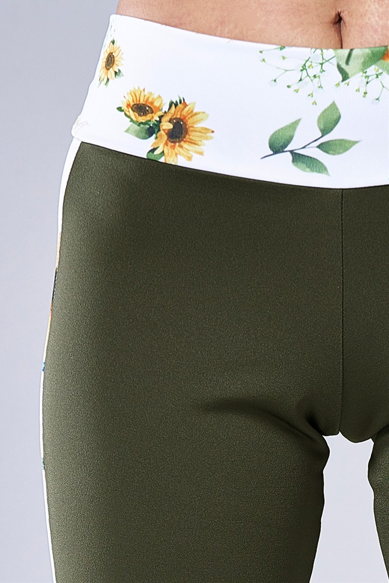 サイド切替ブーツカットパンツ＊アーミーグリーン 【SS】 [Vol.70 70200-237-7038]  定価\12,100（税込） SALE