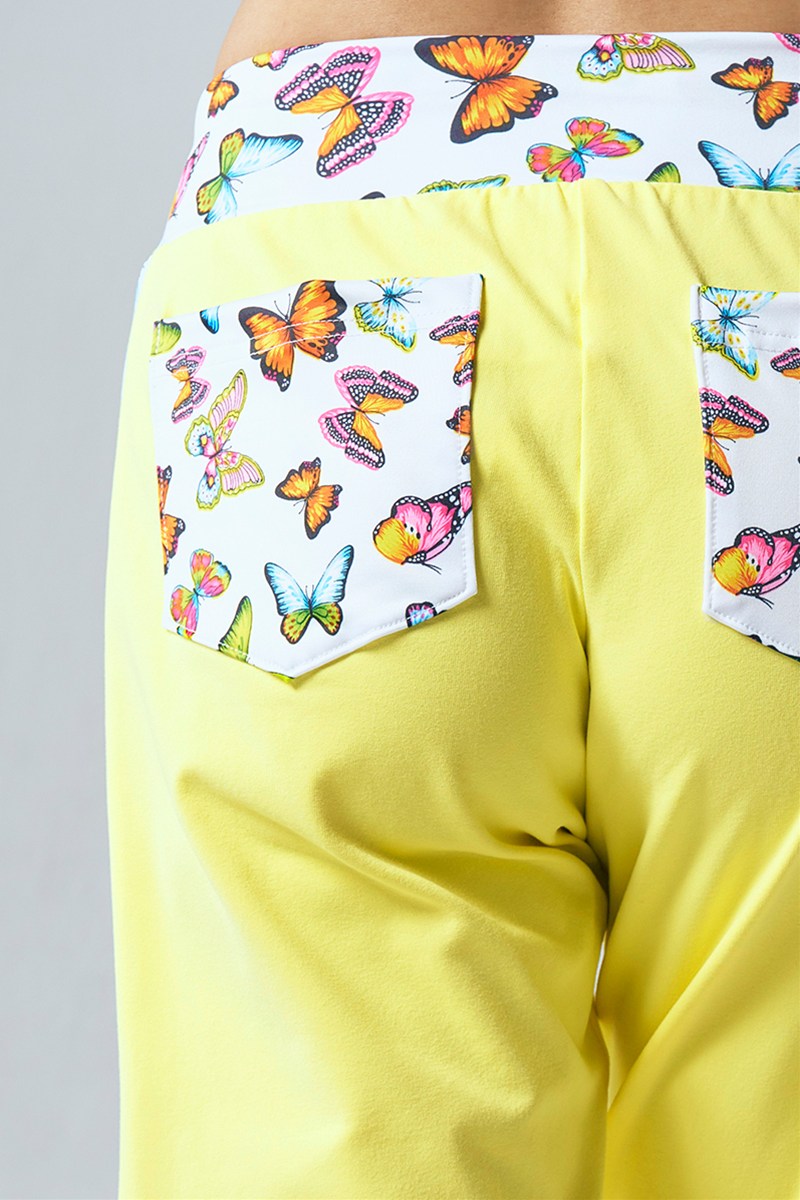 サイド切替ベーシックギャングスターパンツ＊レモン 【フリー】 [Vol.71 71176-237-8356] 定価\11,550（税込）