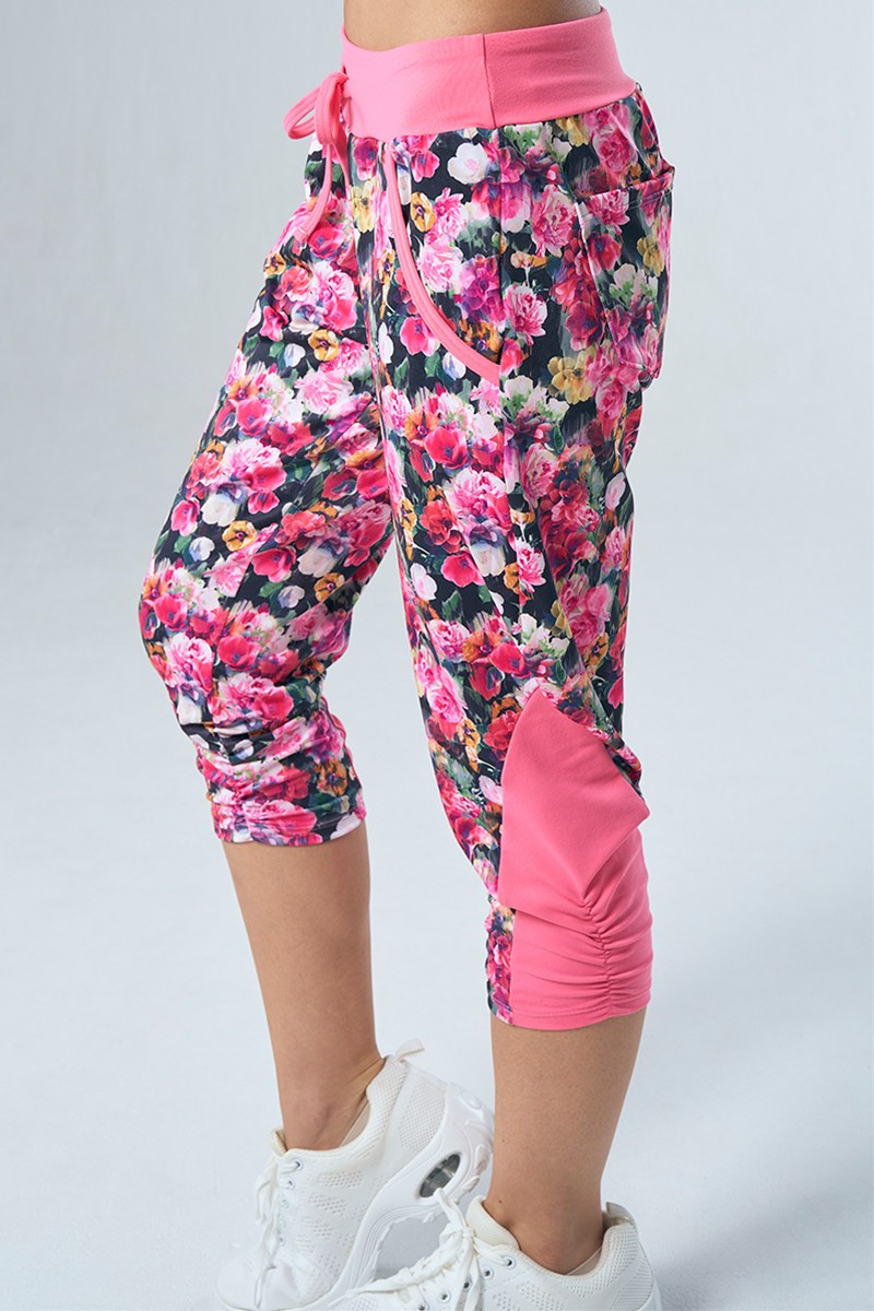 ［新品・未使用］　ミカランセ　サイド切替ベーシック ギャングスターパンツ フィットネスウェア | 裾サイド切替ベーシックギャングスター