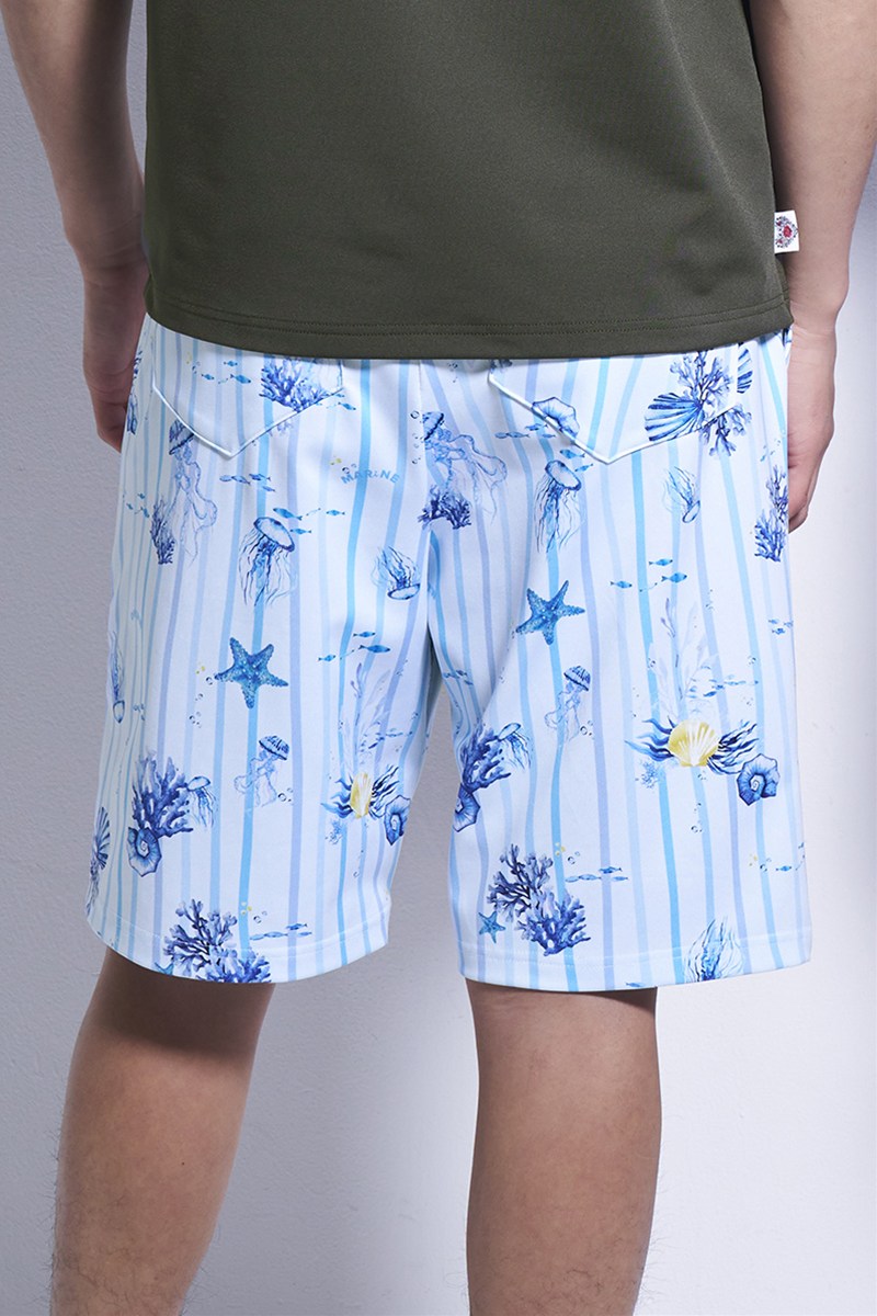 メンズカプリパンツ＊マリンブルー 【フリー】 [Vol.70 70951-237-7090] 定価\10,450（税込）