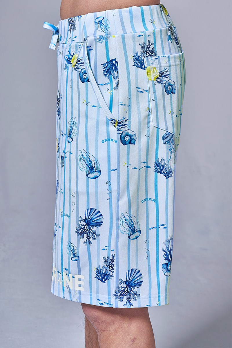 メンズカプリパンツ＊マリンブルー 【フリー】 [Vol.70 70951-237-7090] 定価\10,450（税込）