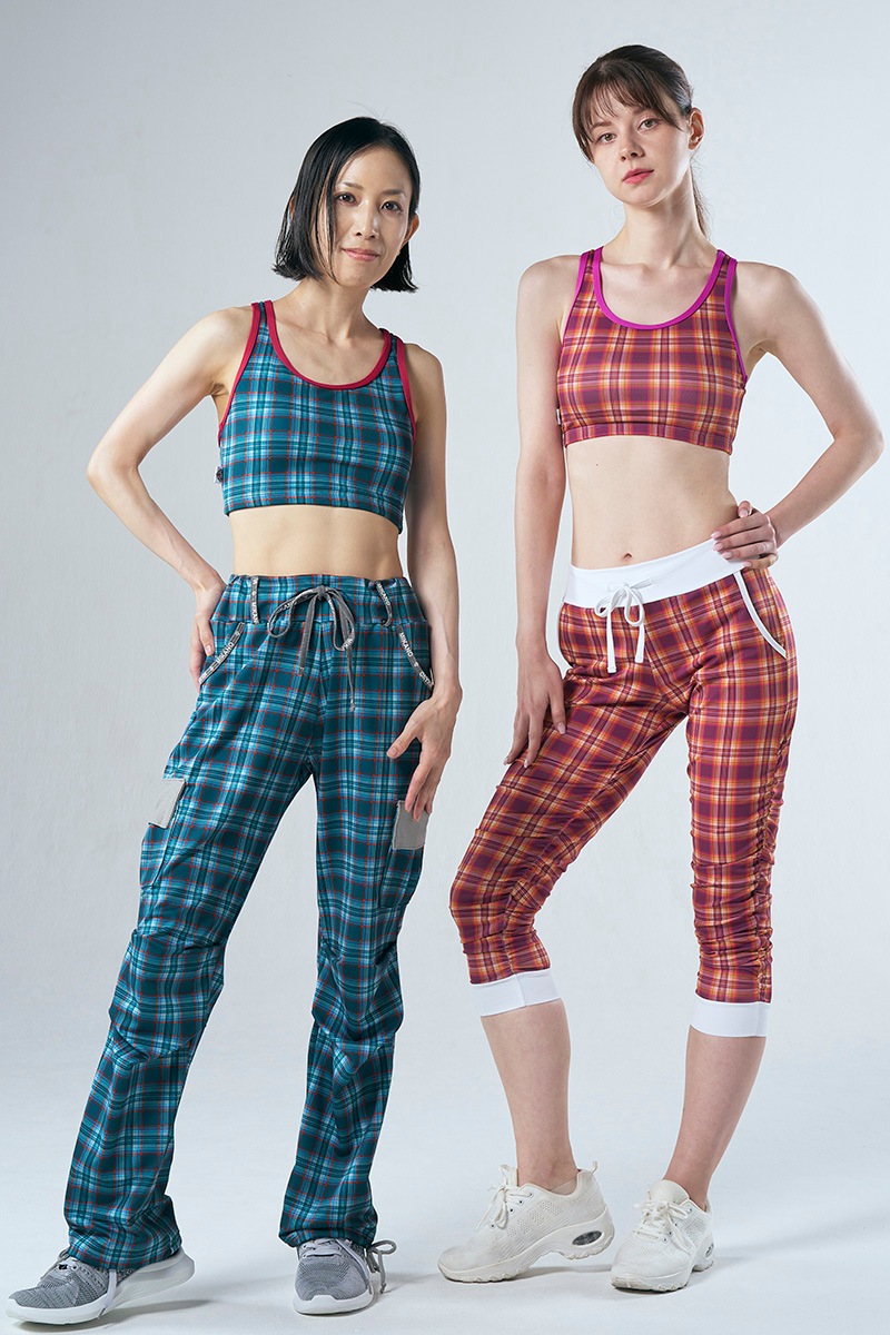 ショートトップス＊タータンピンク 【フリー】 [Vol.71 71401-237-8912] 定価\8,030（税込）