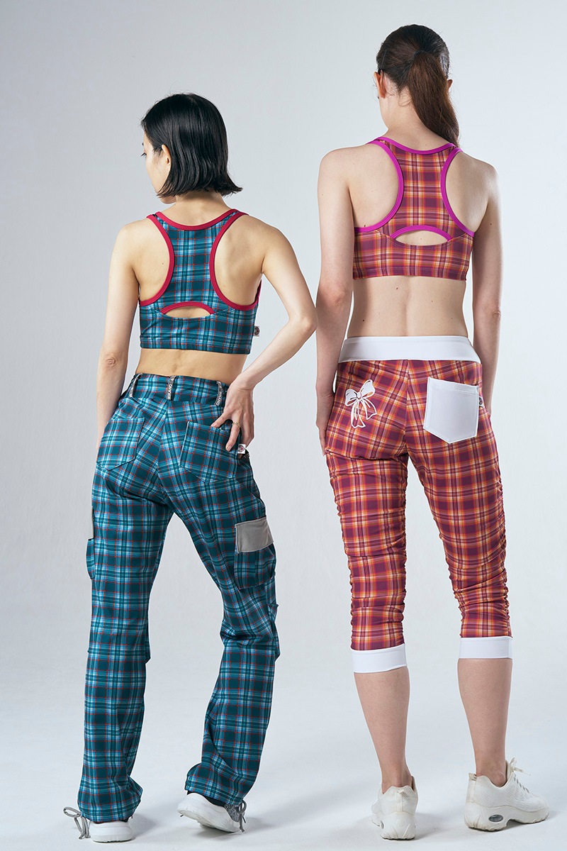 ショートトップス＊タータンピンク 【フリー】 [Vol.71 71401-237-8912] 定価\8,030（税込）