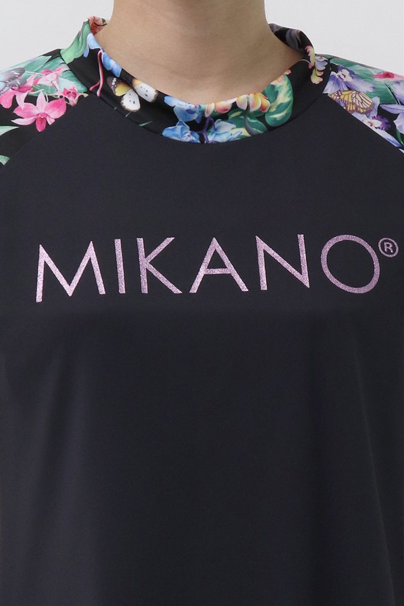 袖切替エアリーTシャツ＊ブラック 【フリー】 [Vol.72 72710-611-0314] 定価￥9,350（税込）