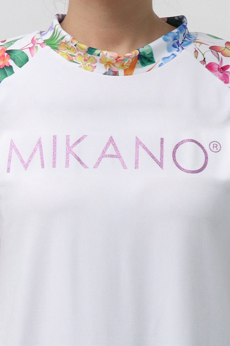 袖切替エアリーTシャツ＊ホワイト 【フリー】 [Vol.72 72710-611-0321] 定価￥9,350（税込）