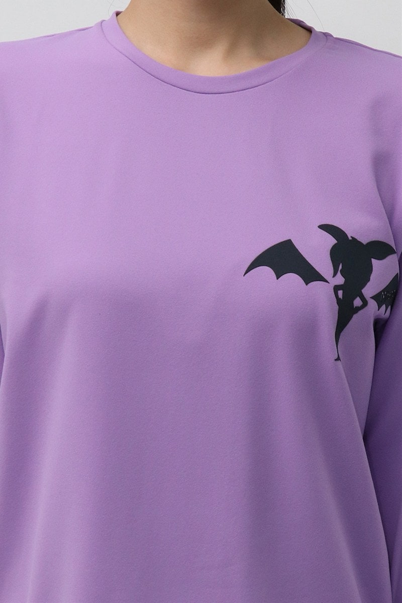フィットネスウェア | ロングスリーブユニセックスTシャツ(スタッズ付