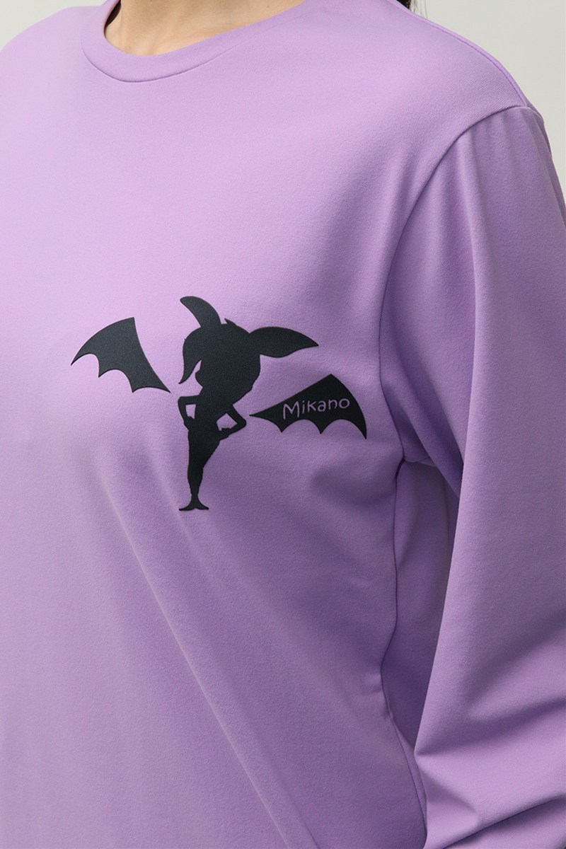 フィットネスウェア | ロングスリーブユニセックスTシャツ(スタッズ付