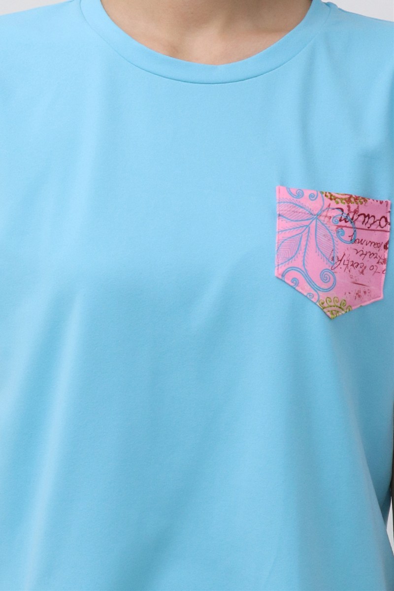 フィットネスウェア | ユニセックスTシャツ＊ライトブルー 【フリー