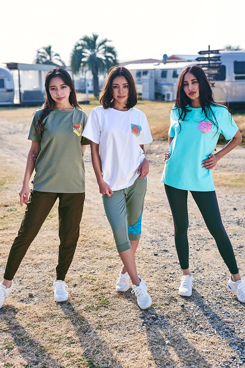 フィットネスウェア | ユニセックスTシャツ＊ライトグレー 【フリー