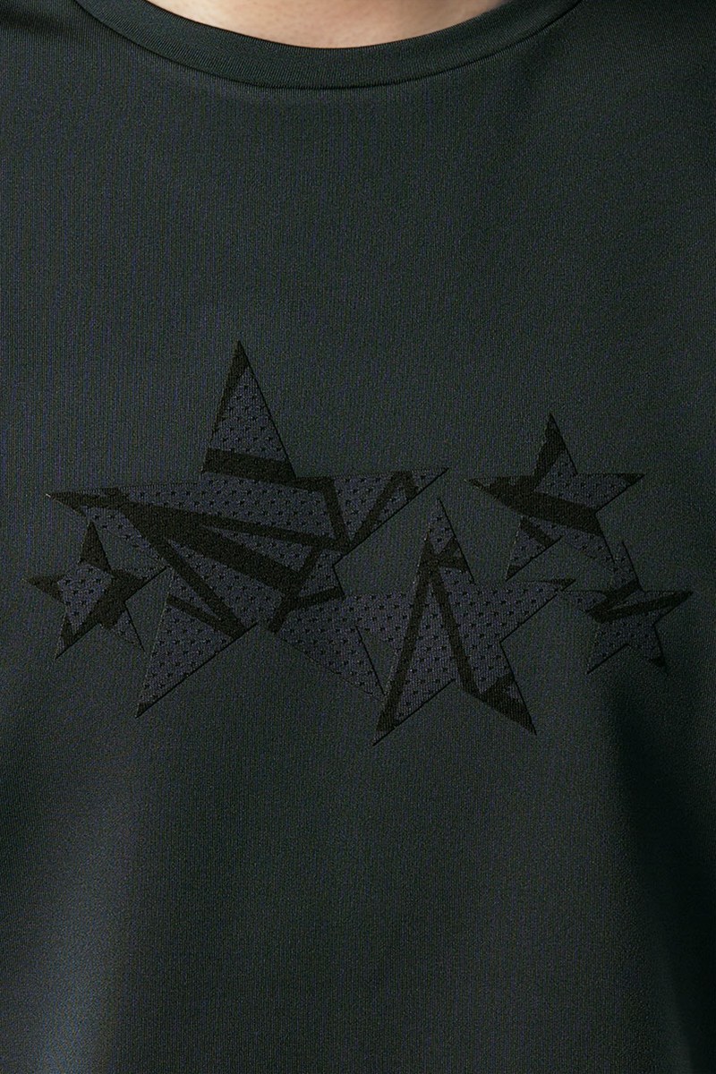 肩メッシュ切替メンズタンクトップ＊ブラック 【フリー】 [Vol.71 71900-237-9926] 定価\8,800（税込）