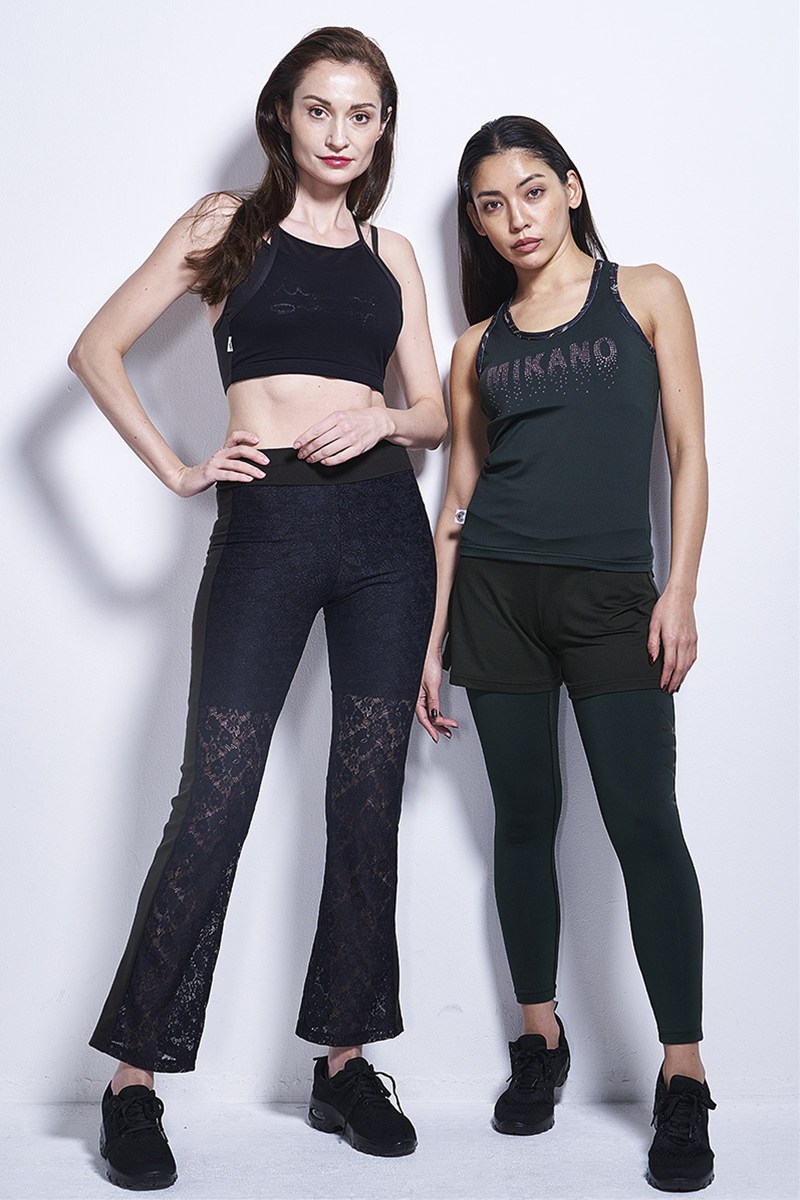 ダブルストラップタンクトップ（ラインストーン付）＊ブラック 【フリー】 [Vol.70 70500-237-5218] 定価\9,130（税込）