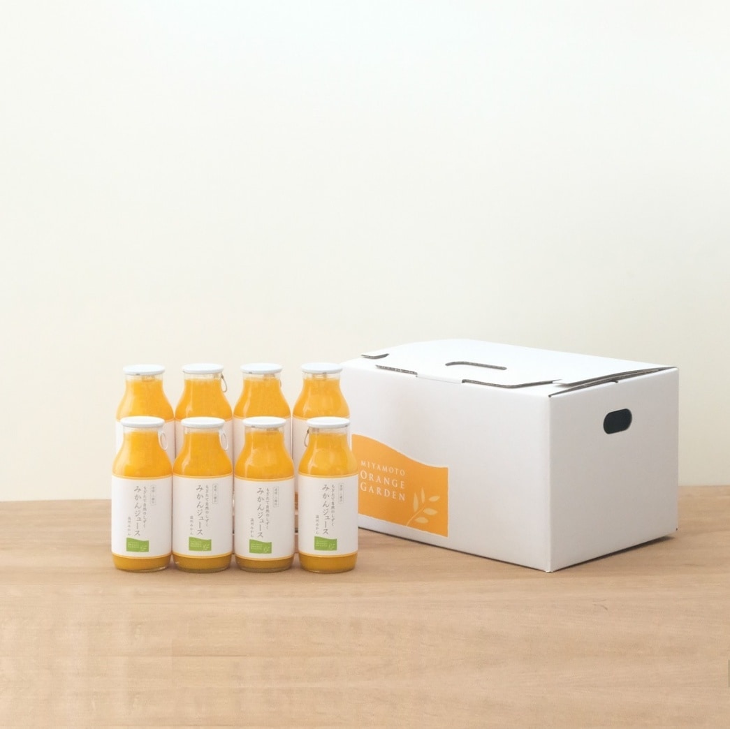 もぎたて自然のしずく　小瓶180ml×8本