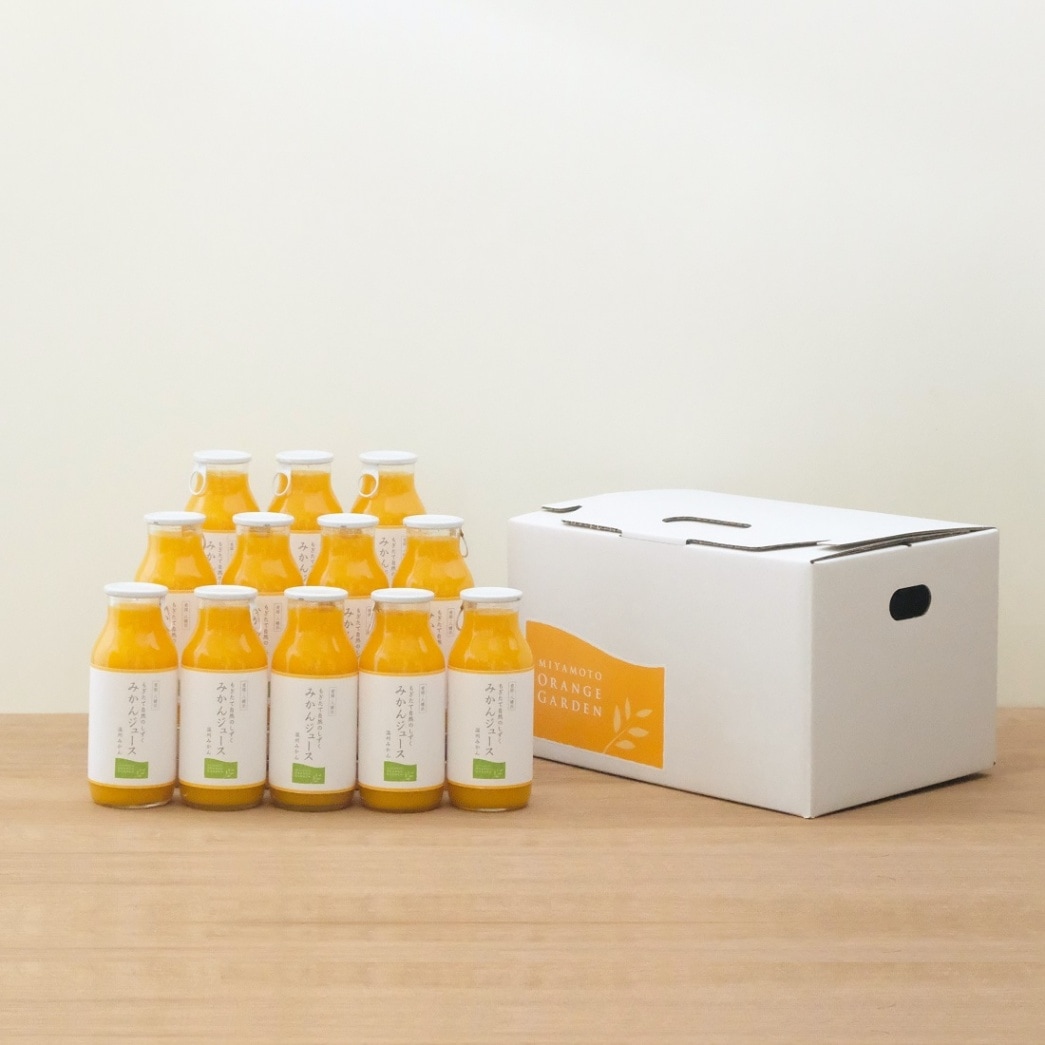 もぎたて自然のしずく　小瓶180×12本