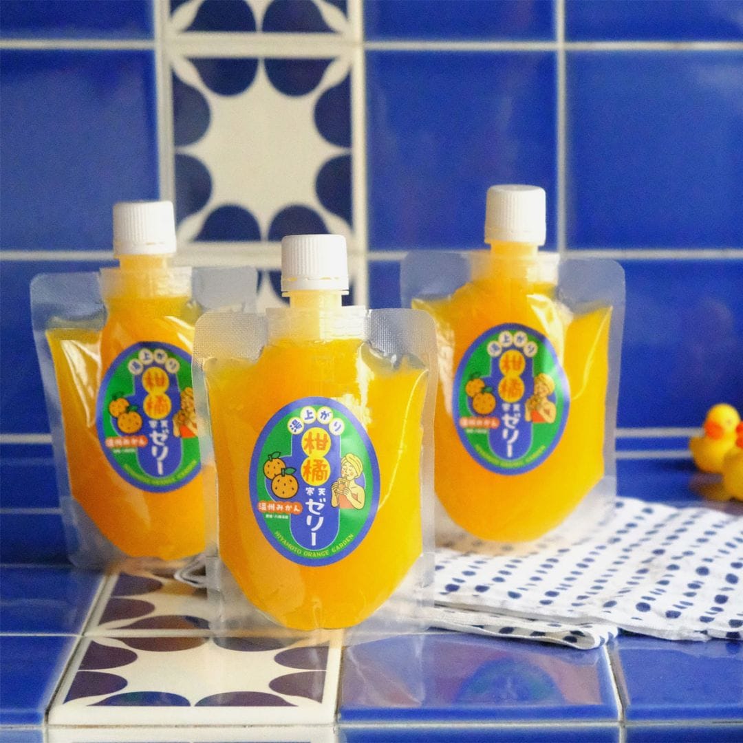 湯上がり柑橘寒天ゼリー 150g×8本セット