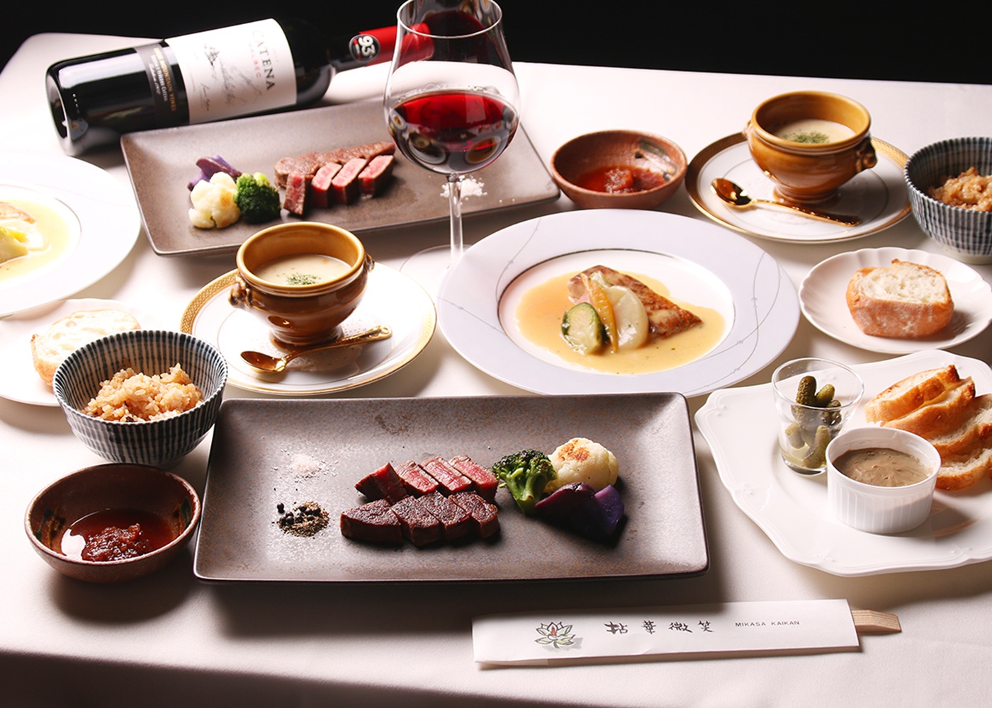 残りわずか【11/6～送料1200円】鉄板焼き 大和 中井シェフのクリスマスコース