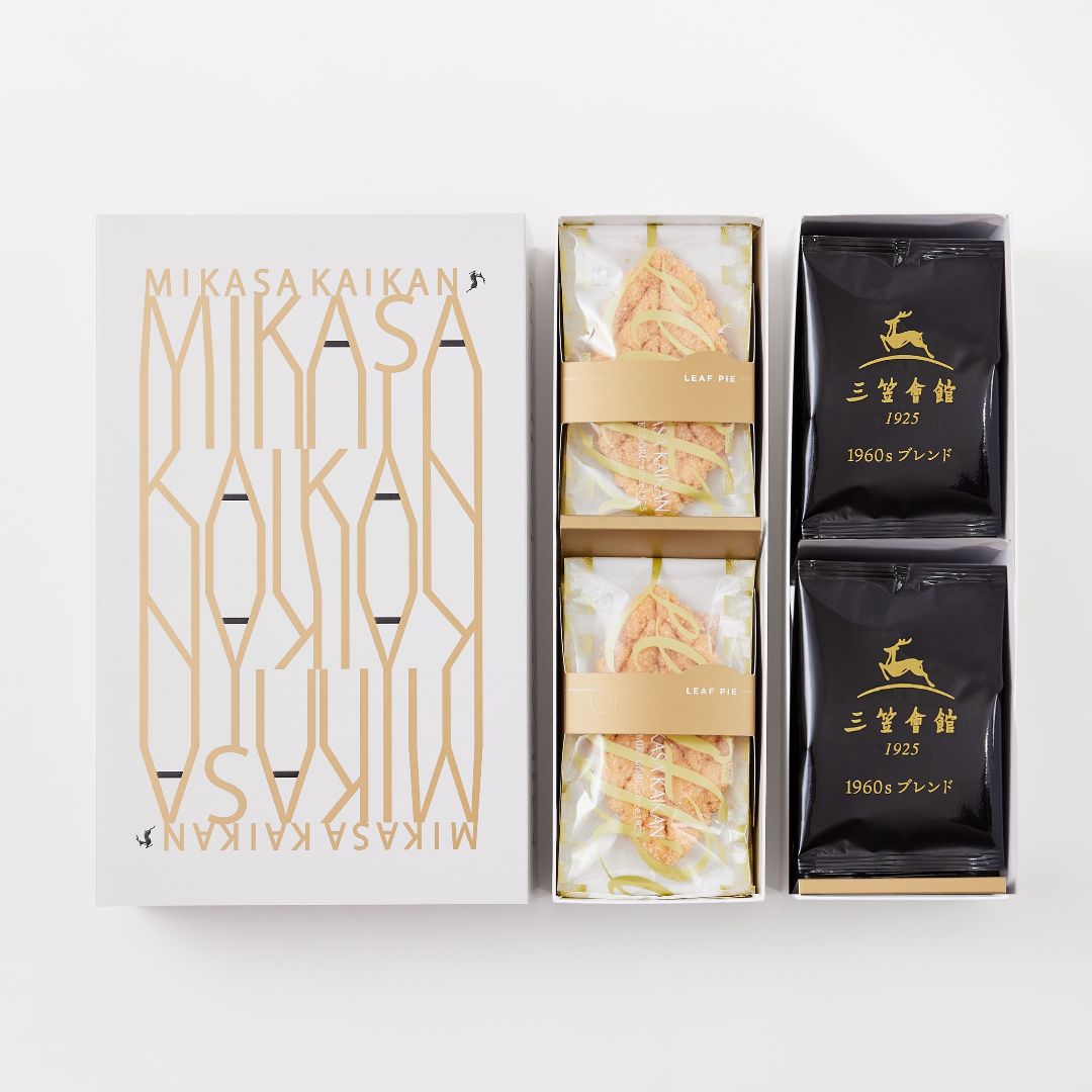 洋菓子　三笠会館オリジナルコーヒー＆洋菓子 （リーフパイ）